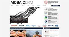 Desktop Screenshot of mosaiccrm.com